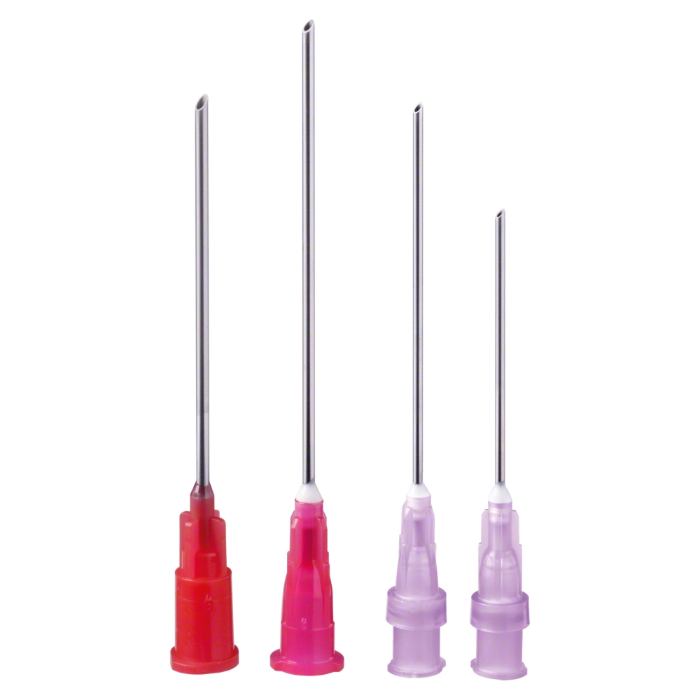 Sterican® Mix halbstumpf, 18G, 1,20 x 40 mm, rot, Packung á 100 Stück