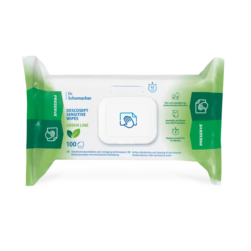 DESCOSEPT SENSITIVE WIPES, 60 Tücher (Packung)