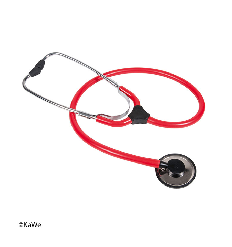 KaWe COLORSCOP Plano Stethoskop, rot