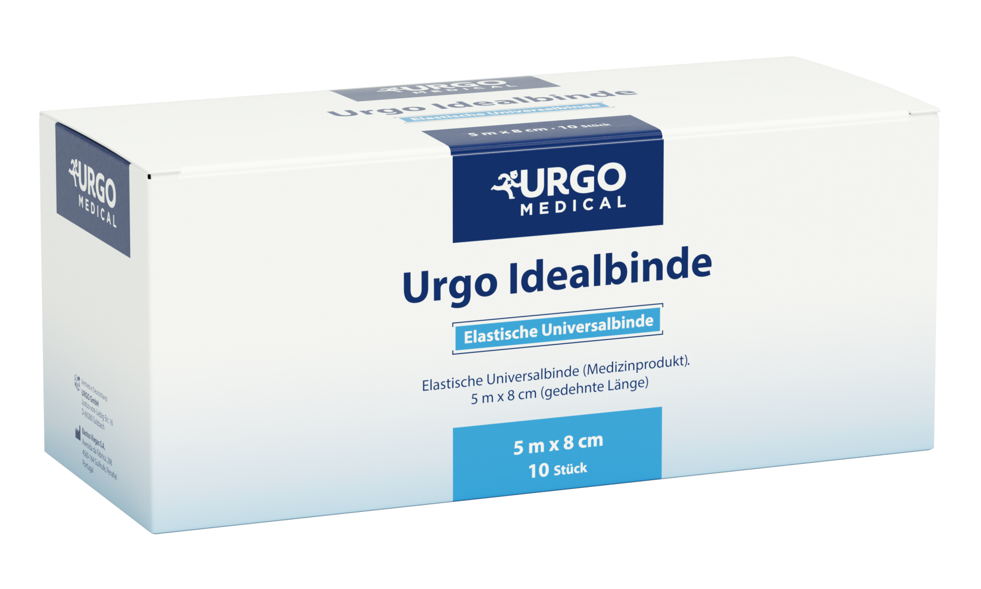 Urgo Idealbinde 5 m x 8 cm, Packung á 10 Stück