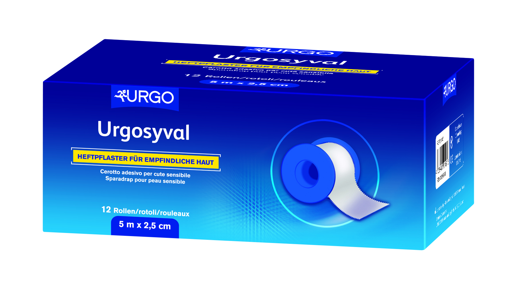 Urgosyval Spulenpflaster, Packung á 12 Stück