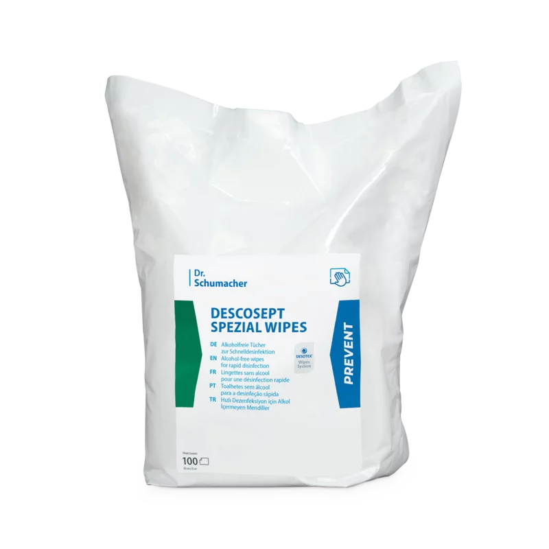 DESCOSEPT SPEZIAL WIPES, 100 Tücher (Nachfüllpack)