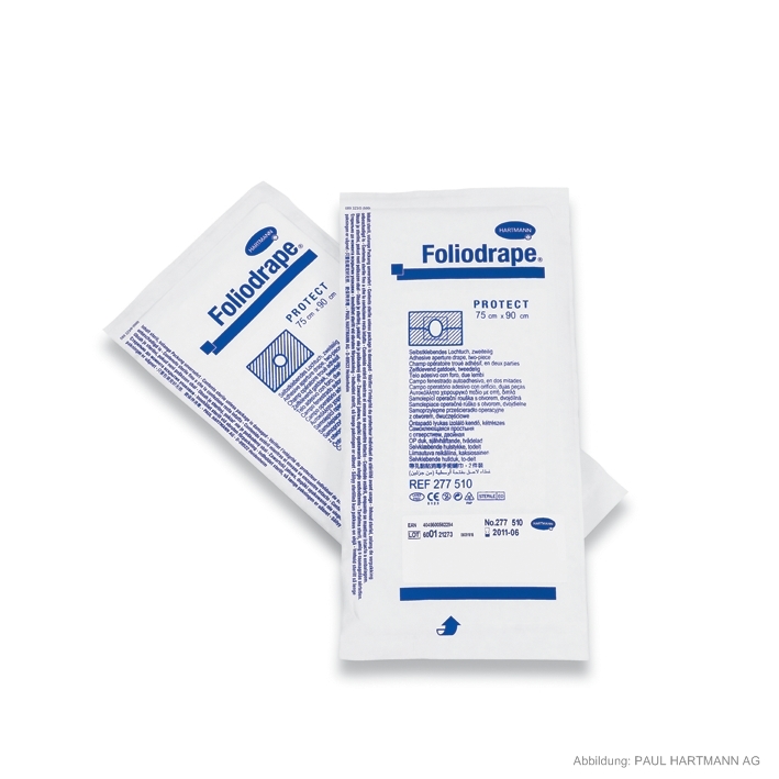 Foliodrape Protect Lochtücher steril 2lagig 45 x 75 cm, Packung á 65 Stück