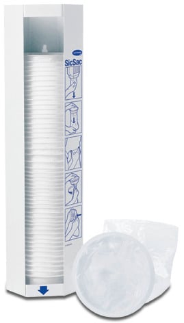 SicSac® Auffangbeutel bei Übelkeit, Packung à 50 Stück