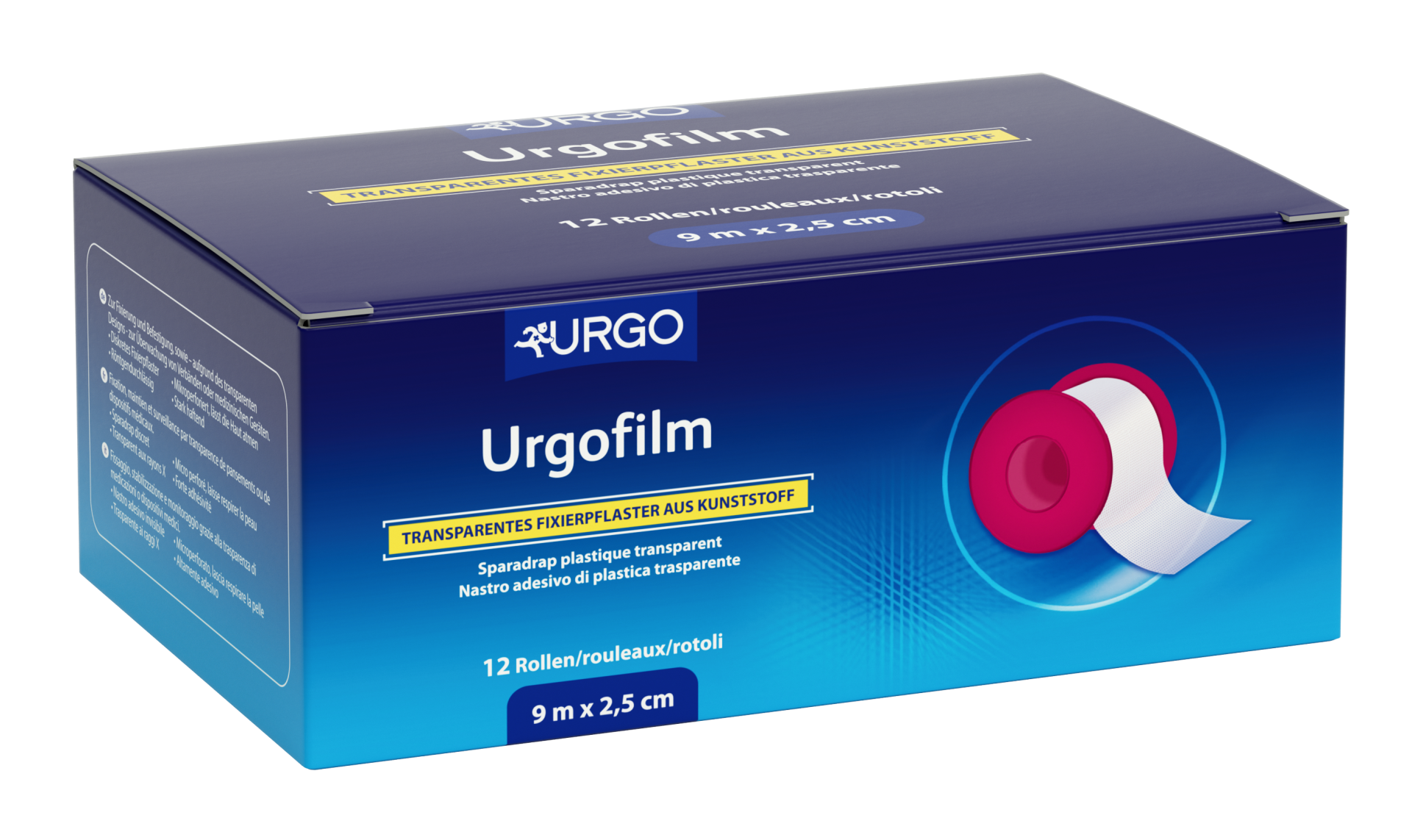 Urgofilm Spulenpflaster, Packung á 12 Stück