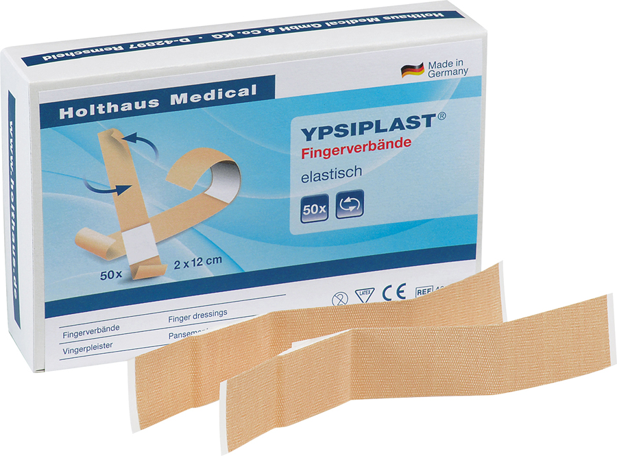 YPSIPLAST® Fingerverband, elastisch, 2 x 18 cm, 50 Stück